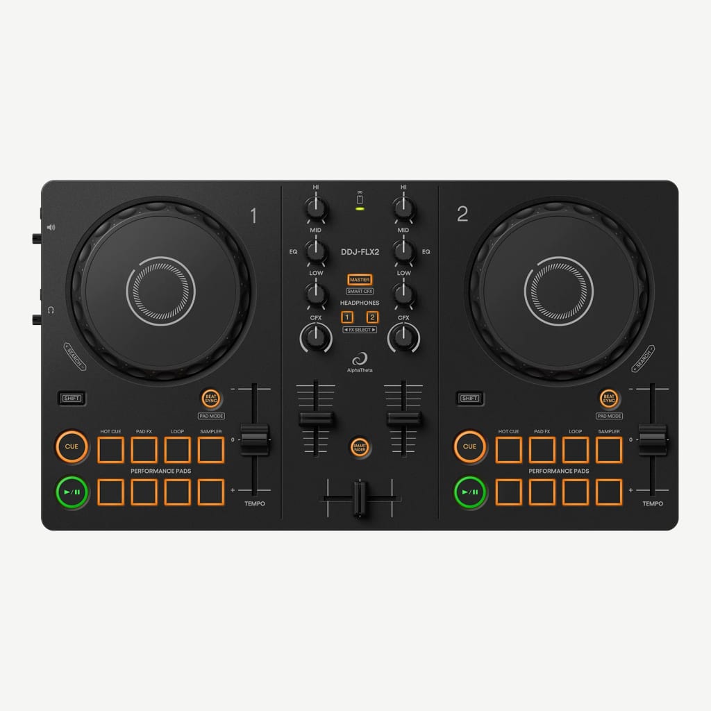 AlphaTheta DDJ-FLX2 DJ controller — for rent in Croatia