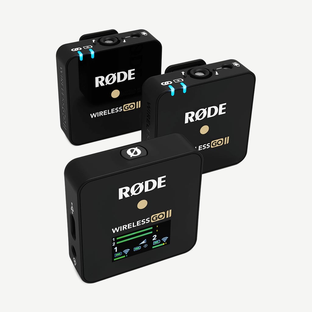 Rode Wireless GO II microphone — for rent in Croatia